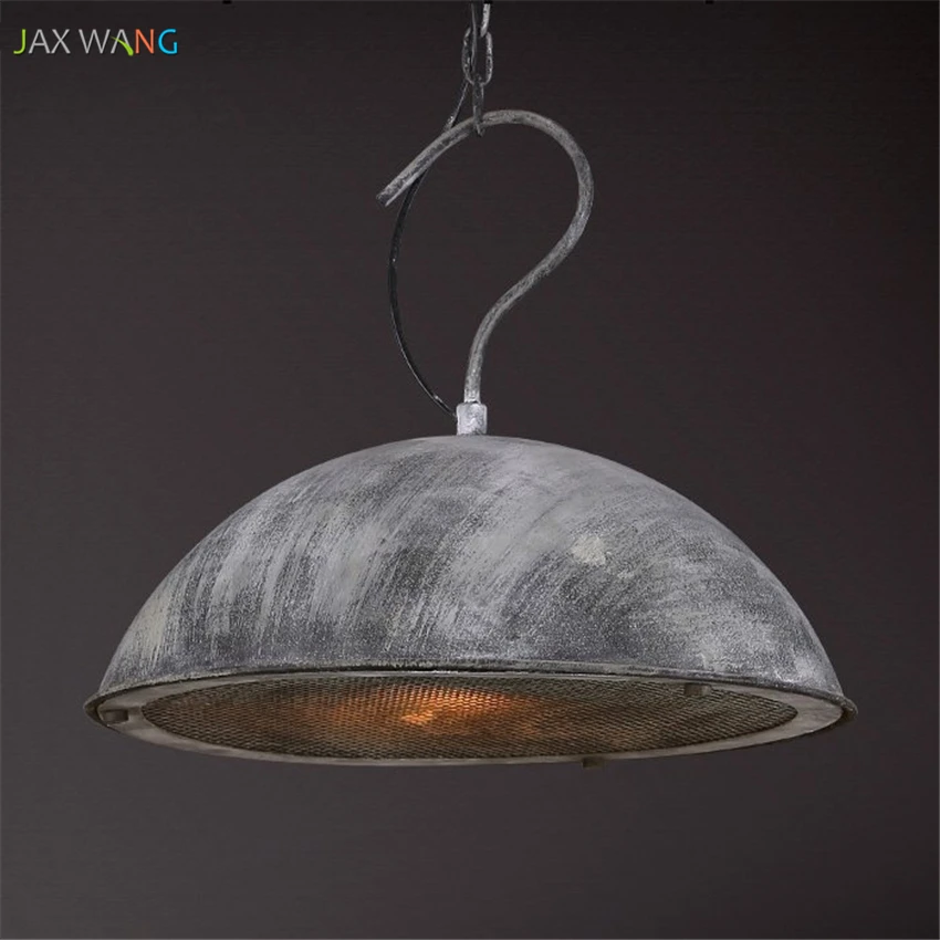 Американская винтажная ретро-железная творческая светодиодная подвесная люстра для бара, кафе, ресторана, освещения спальни и декора.