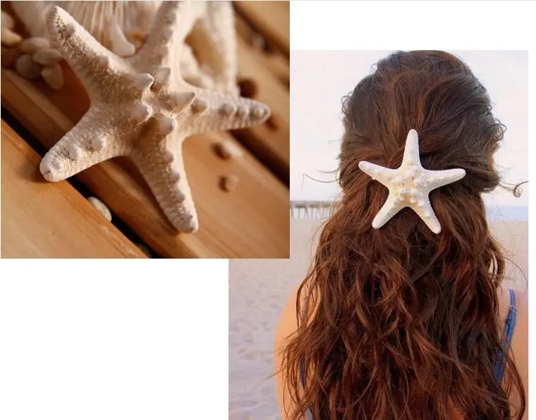 4 7 см белый натуральный воздух сушеная Морская звезда пляж тематический