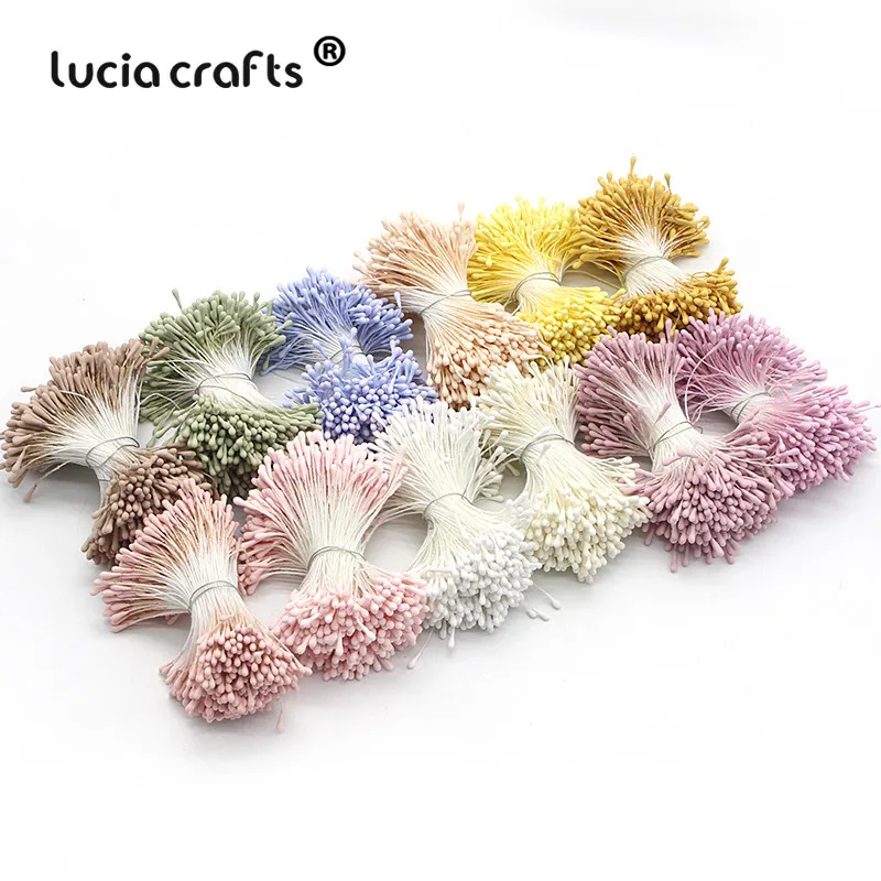 Lucia crafts 1 мм много вариантов Искусственные цветы тычинки ручной работы для свадебной вечеринки украшения дома DIY Аксессуары D0401