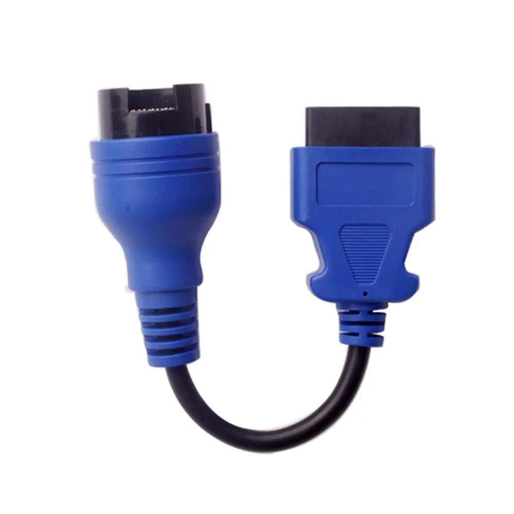 Синий PS2 38 pin кабель грузовика для Ивеко 38Pin к 16Pin кабельный разъем OBD2 удлинитель