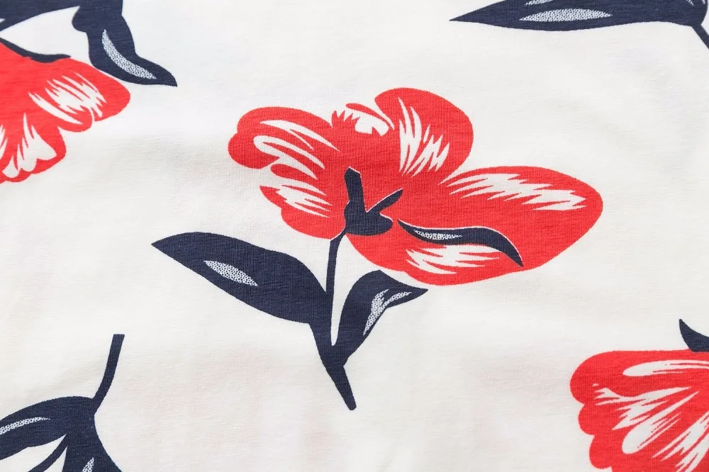 JKKUCOCO новейшая женская футболка красивая с цветочным принтом и орхидеей женские