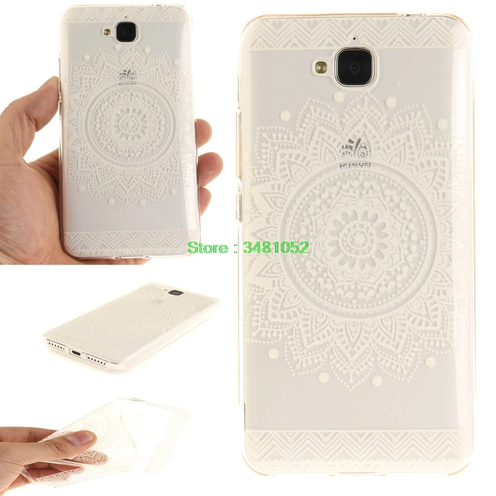 Установлены ТПУ чехол для Huawei y6ii Compact Льо L21 L02 Мягкий силиконовый телефона Y6 II lyo-l21