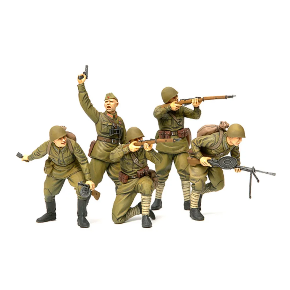 OHS Tamiya 35311 1/35 русский нападение пехоты 1941 1942 компл. миниатюры сборки военных