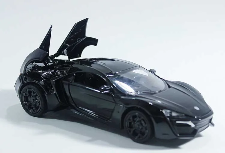 The Fast And Furious Lykan Hypersport модели автомобилей из сплава Бесплатная доставка коллекция