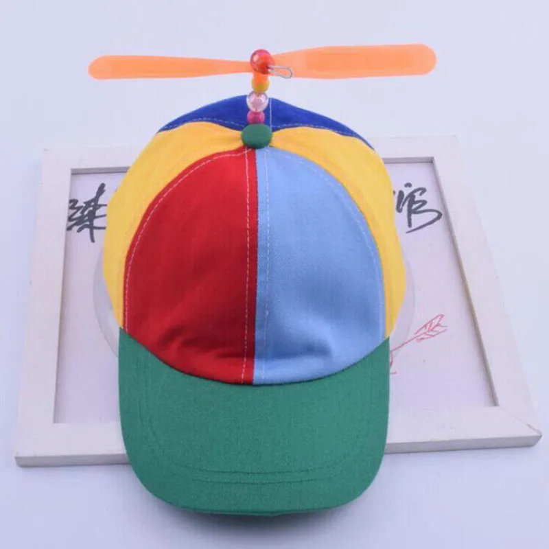 Модный ребенок пропеллер бейсболка Симпатичные Стрекоза шапка для мальчиков в