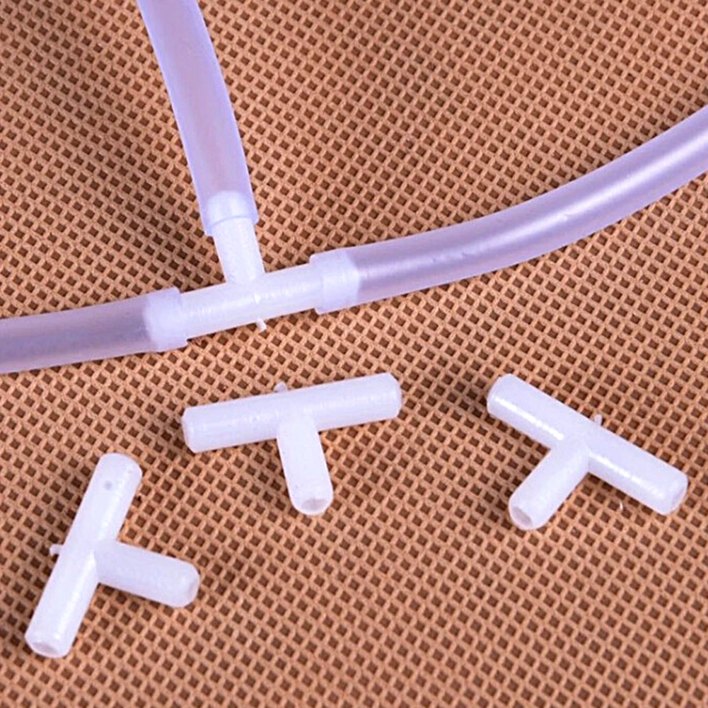 10 шт./лот компрессор для аквариумов рыб Насосная Станция соединительная трубка