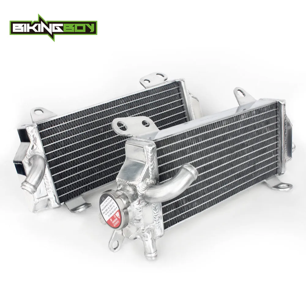 BIKINGBOY радиатор охлаждения двигателя для Yamaha WR250F 05-18 WR450F 00-18 17 16 15 14 13 WR426F 00-06 WRF WR-F 250 450 мотор охладителя - Цвет: WR450F  16-18 Pair