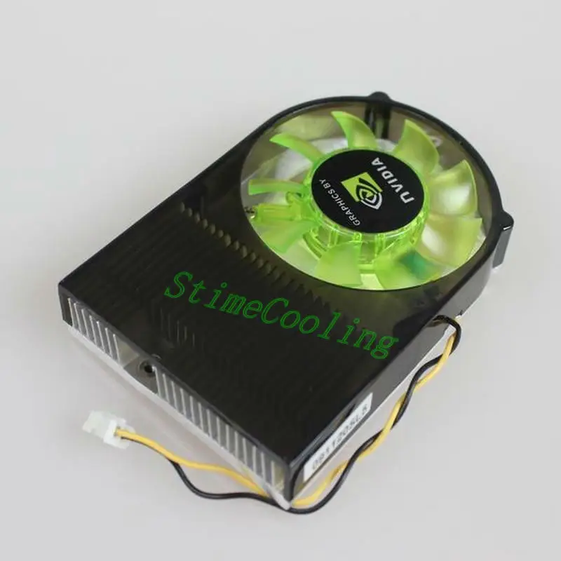 Вентилятор Охлаждения видеокарты VGA с двумя шарикоподшипниками 2pin 55 мм 1 шт.|cooler