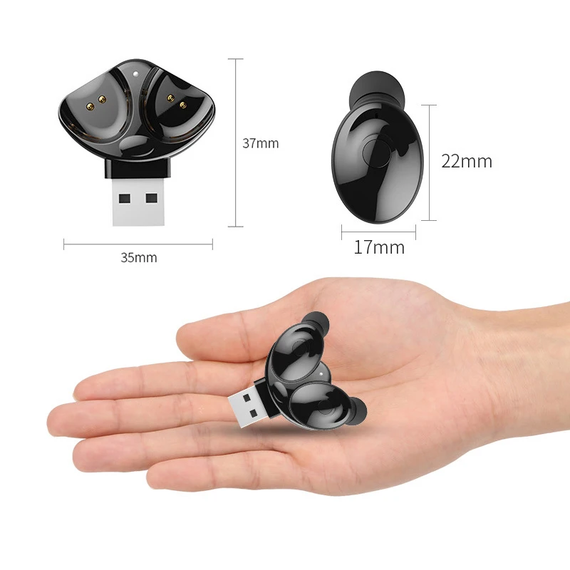 ECHILI V5.0 беспроводные наушники Мини Bluetooth Наушники Гарнитуры Hands-free бинауральные телефон автомобиль ТВ PC Игры Спортивные звонки аудиокнига