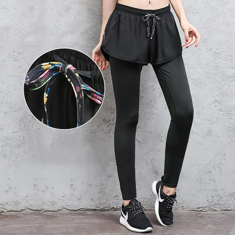 Спортивные штаны для женщин йоги бега спортивная одежда фитнеса тренировок