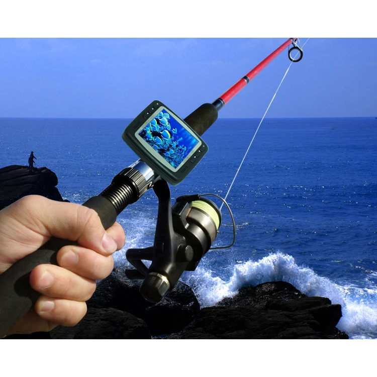 8 IR LED HD 600TVL 3.5'' Color LCD Monitor Underwater Video Fishing Camera System 15m Cable Visual Fish Finder images - 6