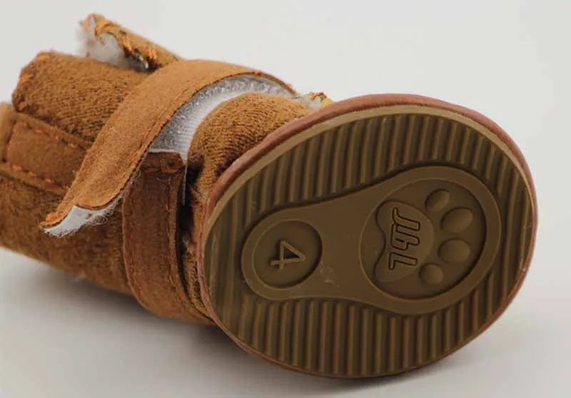 Классическая обувь для домашних животных SYDZSW собак кошек зимние Нескользящие