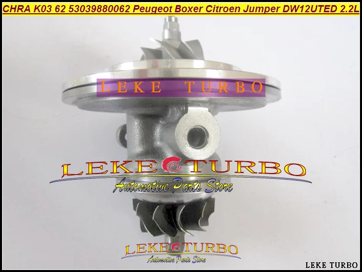 Турбокомпрессор для Peugeot Boxer 2 турбокомпрессор с турбонаддувом Citroen Jumper dw12 53039880062