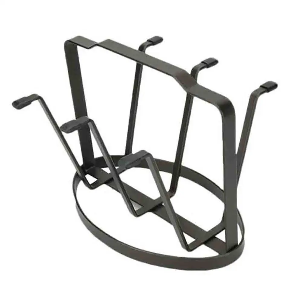 

Storage Rack 2019 New Thick Z-Shaped Wrought Iron Dip Cup Holder Household Glass Drain Rack Suitable For Wholesale #4JY05