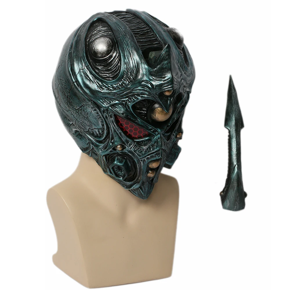 XCOSER Bio Booster Armor Guyver шлем с подсветкой аниме косплей реквизит маска для косплея шлем на всю голову со съемным рогом
