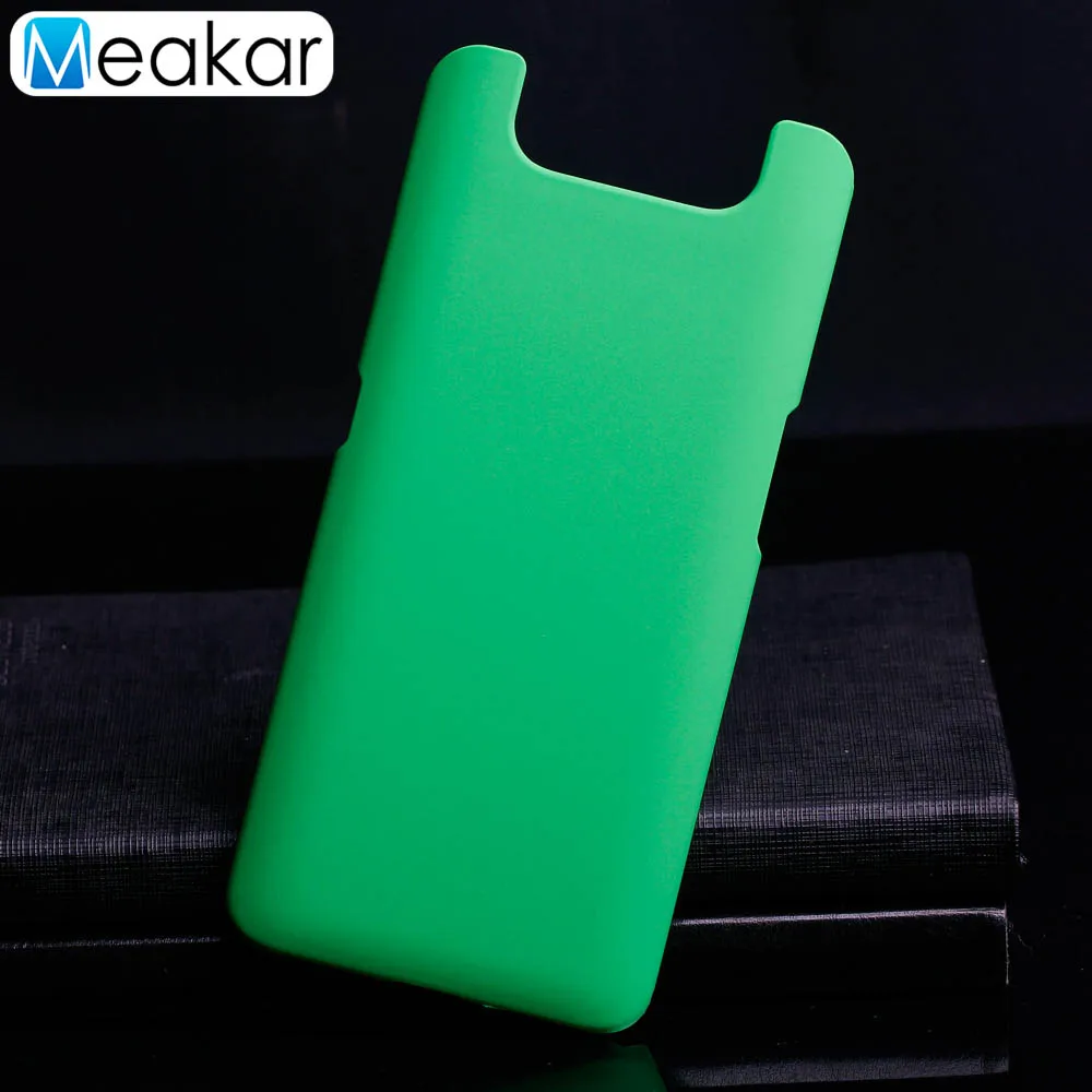 Green Пластик Coque 6.7For samsung Galaxy A80 чехол для samsung Galaxy A80 A90 SM-A805F SM A805F телефона чехол-лента на заднюю панель - Цвет: Green
