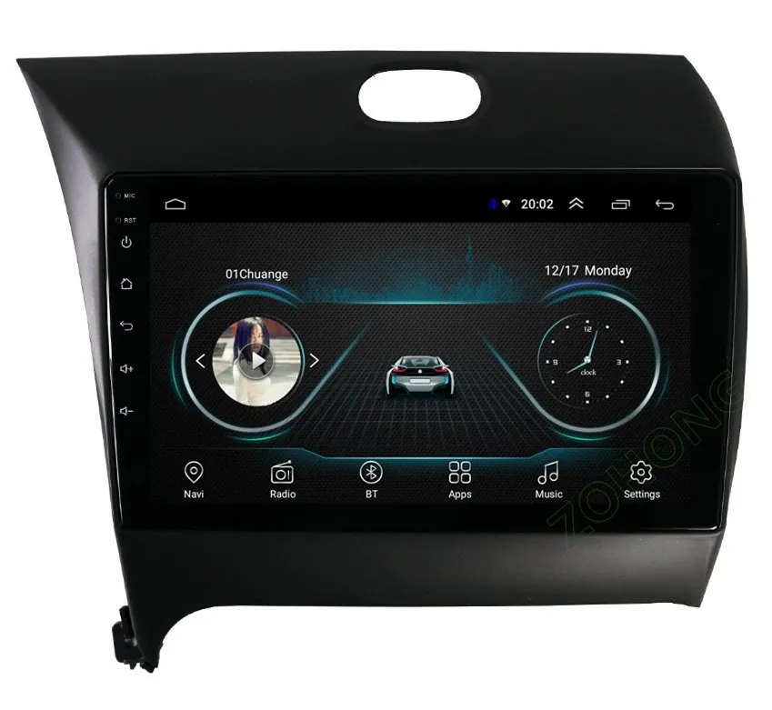 DSP 36EQ 4G 2.5D Android 9,0 автомобильный DVD мультимедийный плеер для Kia K3 CERATO FORTE Автомобильный gps навигатор Авто радио рекордер стерео BT