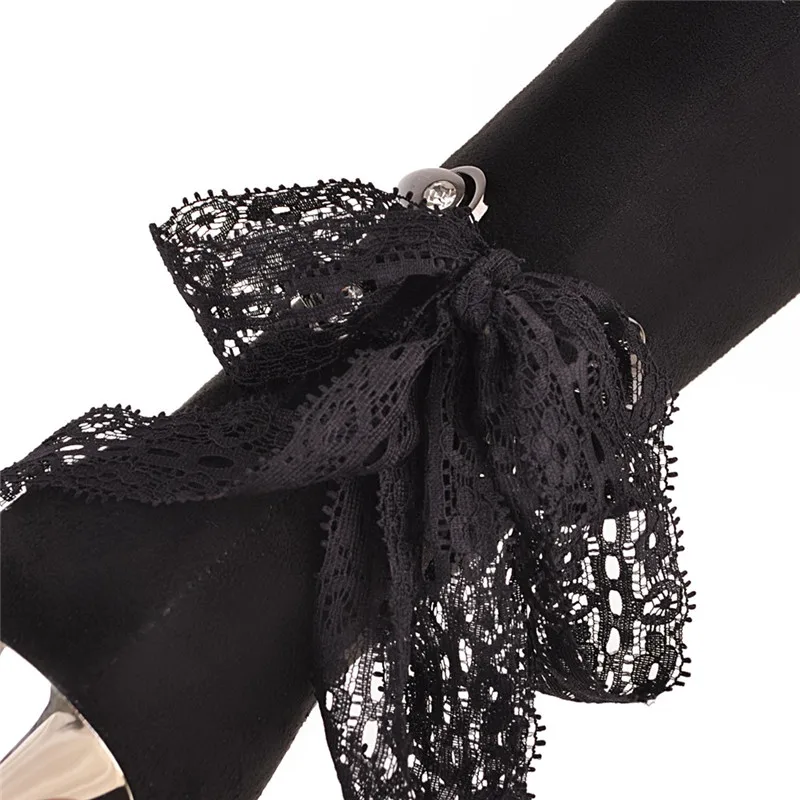 Женские сапоги до колена с острым носком на высоком каблуке-шпильке | Обувь