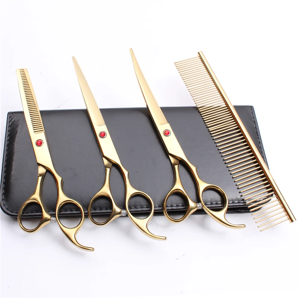 Машинка для стрижки кошек и собак 7 дюймов с логотипом|Парикмахерские ножницы| |