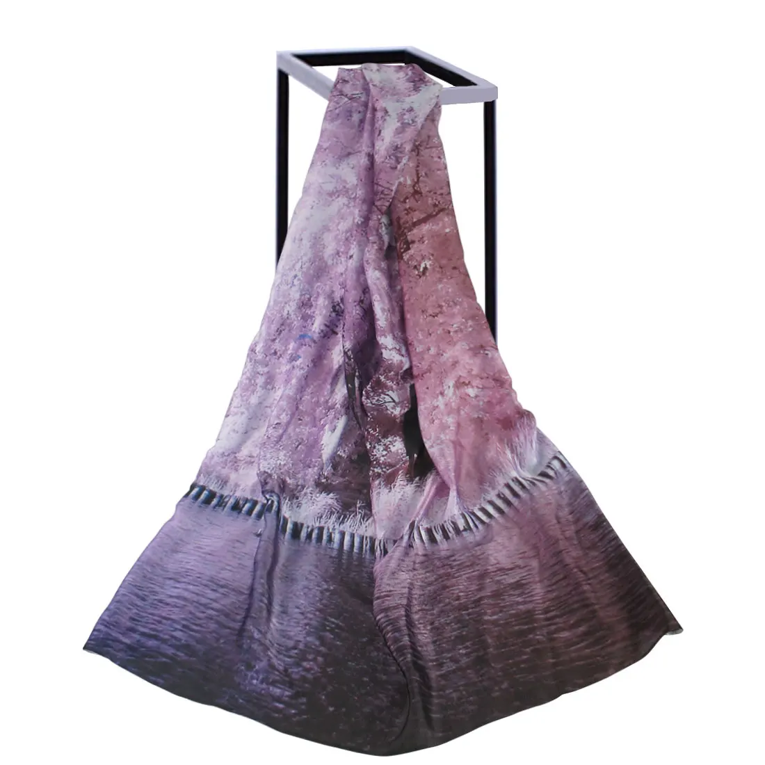 Женские шарфы FORUDESIGNS с 3D принтом лимона Дамский Забавный головной шарф фруктовым