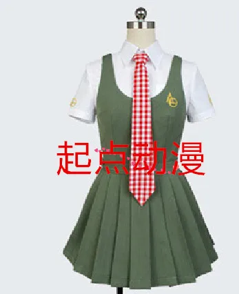 Хэллоуин вечерние аниме Danganronpa 2 Косплэй Коидзуми Mahiru женские костюм 3in1 рубашка +