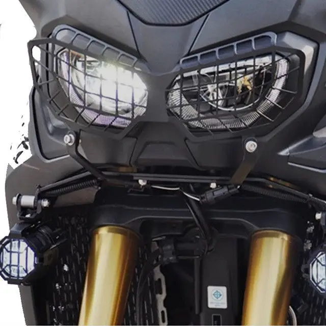Черная сетчатая налобсветильник фара CRF1000L из нержавеющей стали для гриля