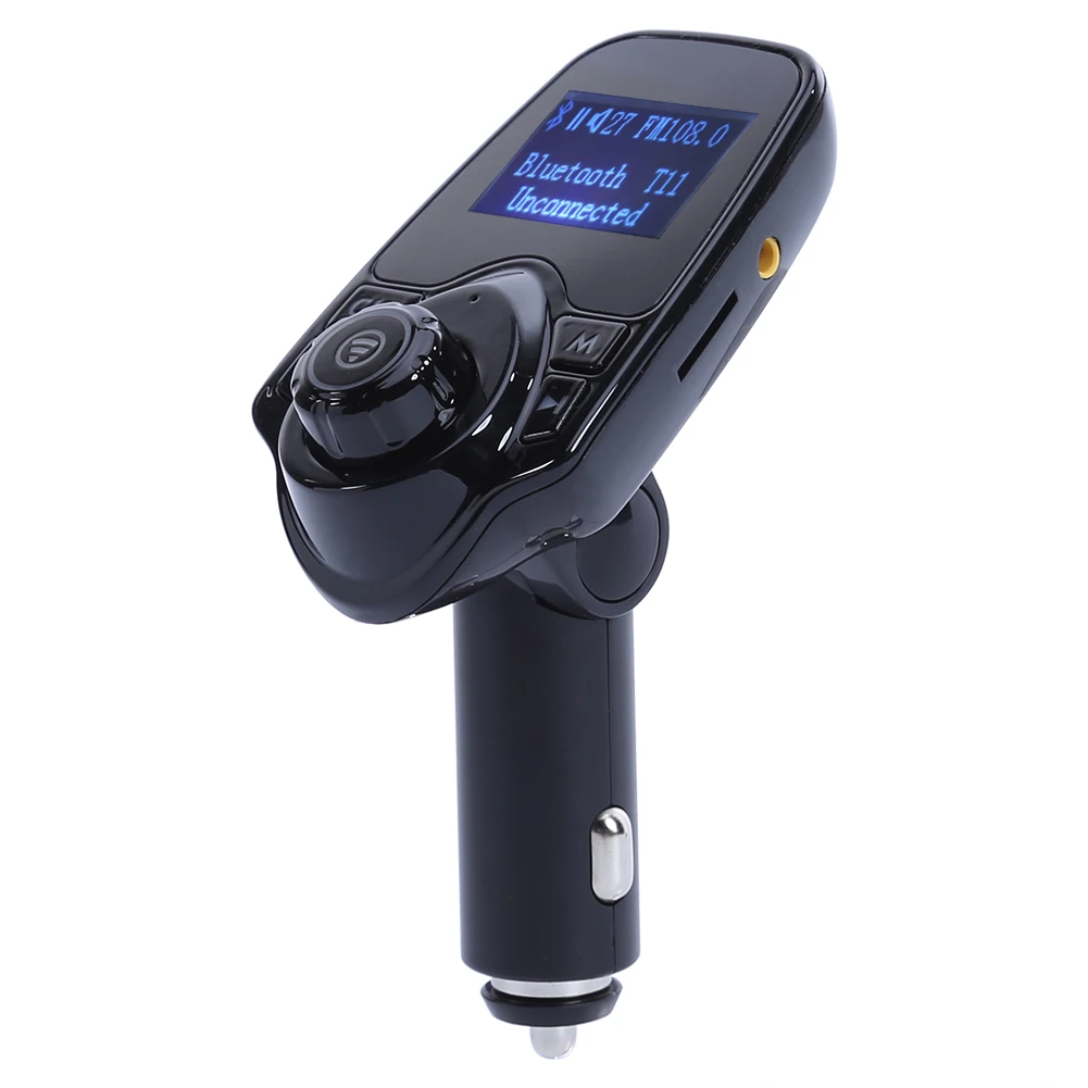 Bluetooth автомобильный комплект беспроводной fm передатчик радио адаптер Fm