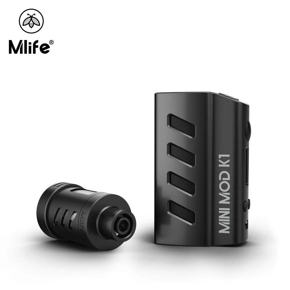 100% Оригинальные Mlife MINI MOD K1 50W набор модов для вейпинга E-Sigarette с аккумулятором 1200mAh