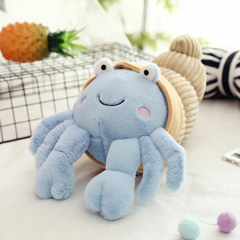 Bubles Wall мультфильм Pagurian плюшевые игрушки кукла милый морской в виде животного