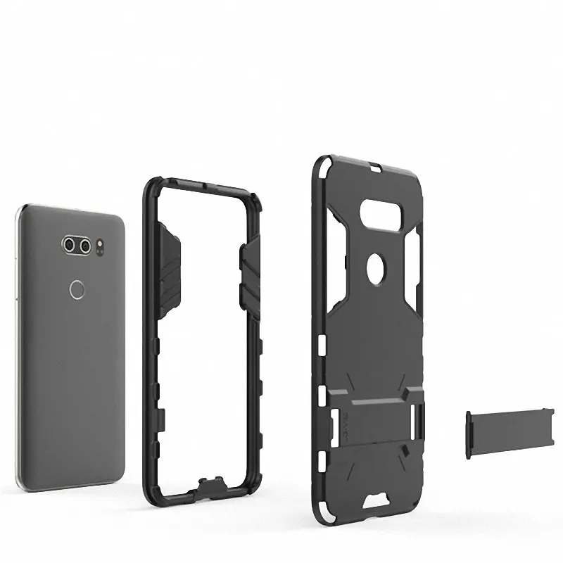 for LG V30 Shockproof Hard Phone Case plus V30+ H930 H933 H931 H932 64GB 128GB Armor Back Cover Fundas Capa&gt |