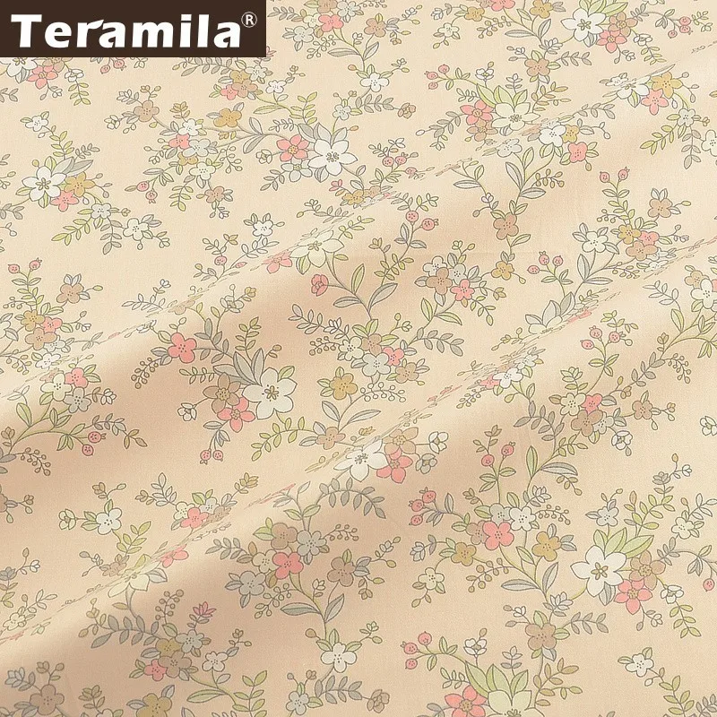 Teramila 100% хлопчатобумажная ткань с измерителем цветов сделай сам квилты лоскутное