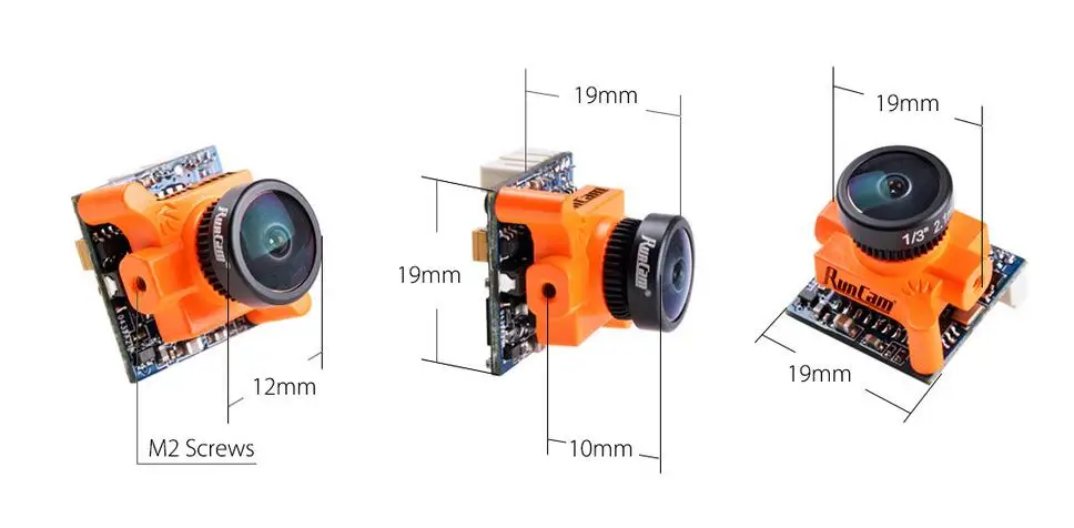 RunCam Micro Swift 600TVL 2 1/2 3 мм IR Blockiert 1/3 CCD FPV Kamera PAL/NTSC Umschaltbar VS Split Adler Sparrow|Детали и
