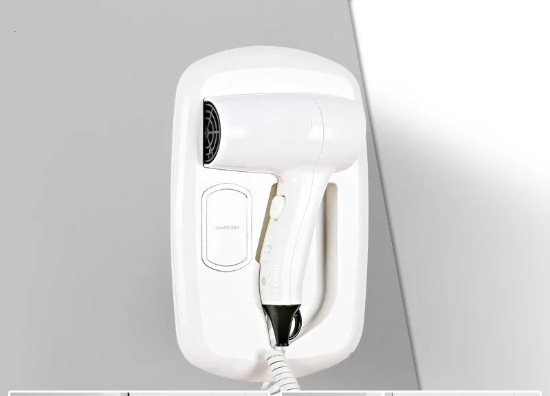 Hair Dryers hotel bathroom dryer hanging electric wall high-power NEW | Бытовая техника
