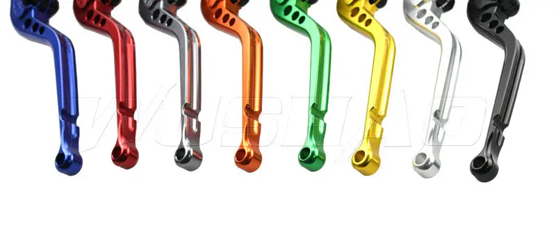 DIY цвета мотогонок регулируемые длинные тормозные рычаги сцепления для 2011-2016 Triumph