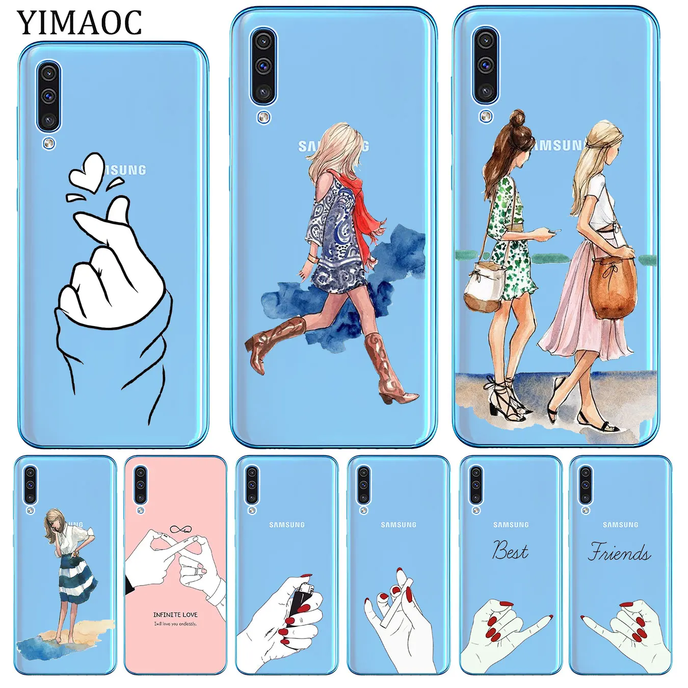 Мягкий чехол для Samsung Galaxy A70 A60 A50 A40 A30 A20 A10 M10 M20 M30 M40 A20E|Бамперы| |