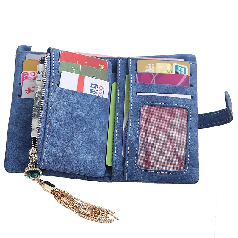 Brand Fashion Women Hasp Short Wallet Ladies Card Bag For 2019 Clutch Female Purse Money Clip F0045 | Багаж и сумки