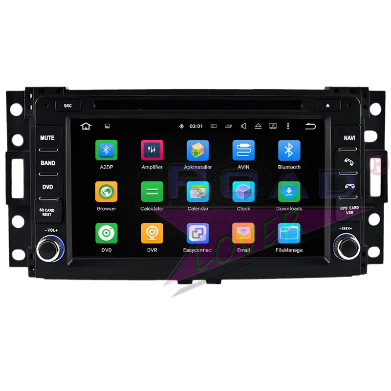 Roadlover Android 9 0 автомобильный ПК мультимедийное Авторадио для Hummer H3 (2006 2009)