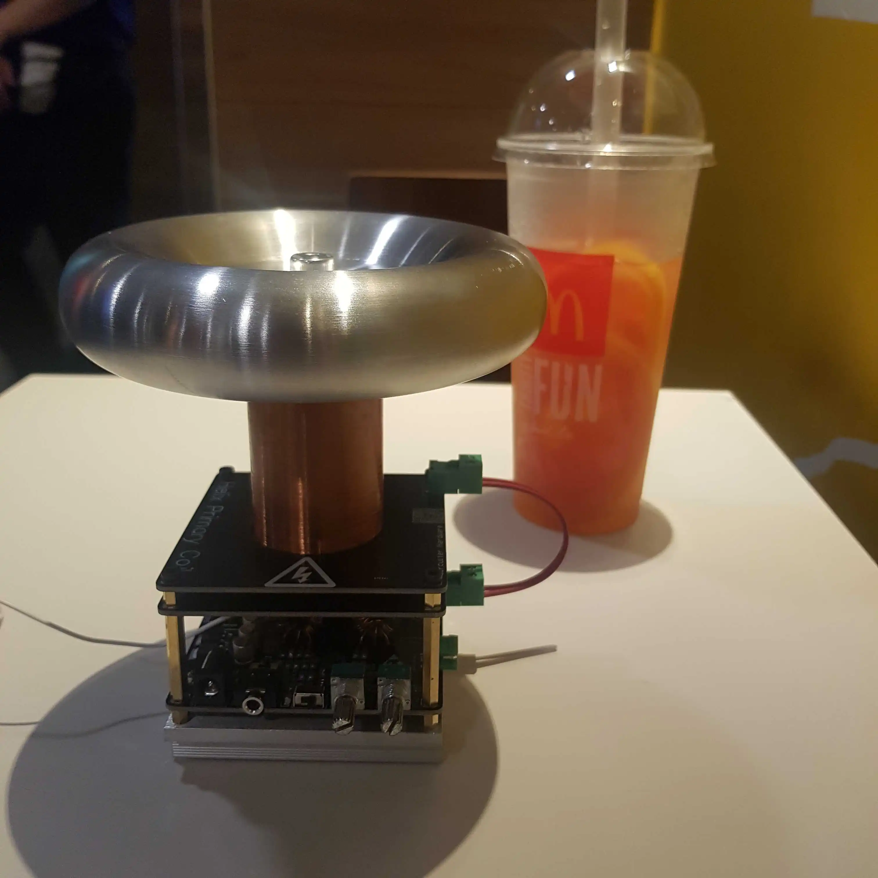 Мини SSTC Тесла катушка DIY образовательное оборудование научная