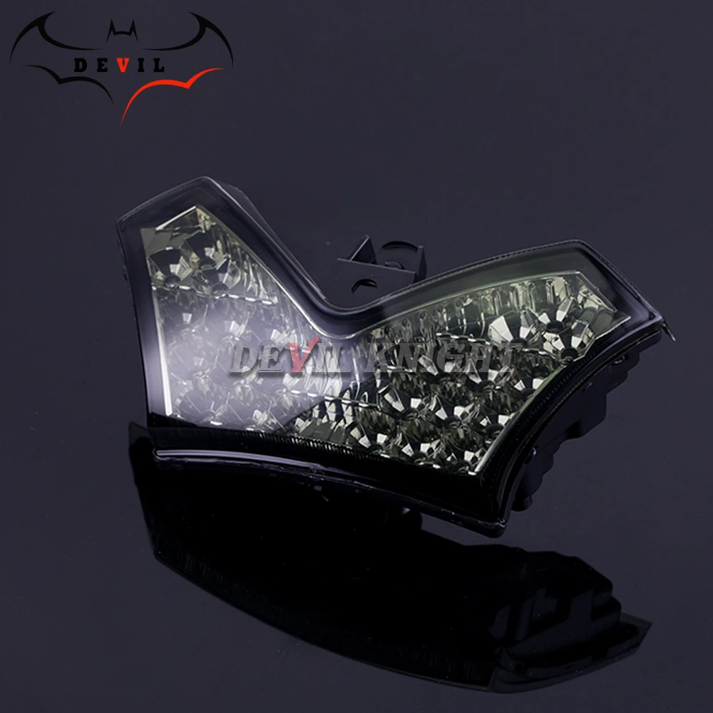 Задний стоп-сигнал встроенный СВЕТОДИОДНЫЙ фонарь Дым 2006-2015 Kawasaki Ninja ZX14 ZX14R ZX-14 ZX1400