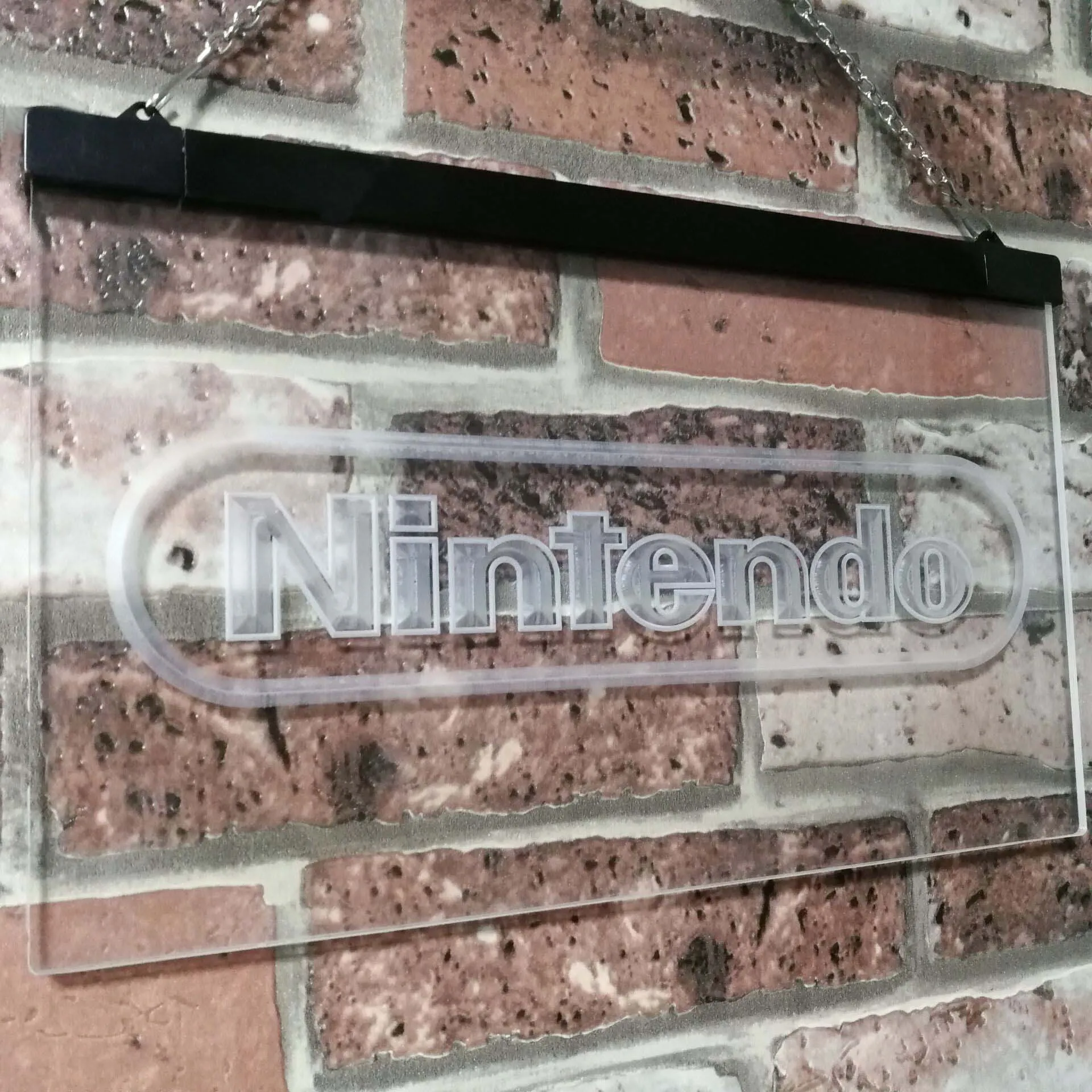 Декор для видеоигр Nintendo бара подарок Двухцветные светодиодные неоновые световые