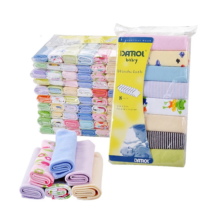 Детское полотенце из чистого хлопка мягкое ощущение кожи детские полотенца 8 шт.