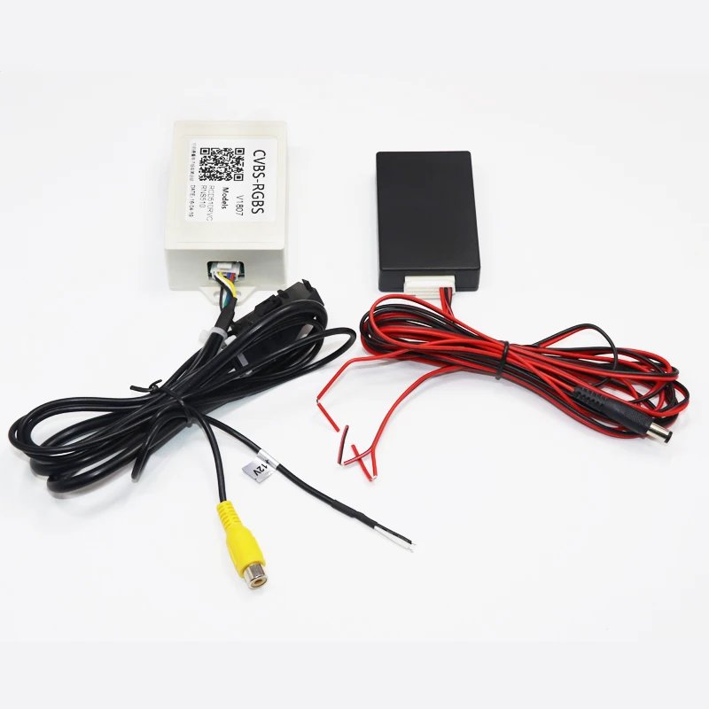 CVBS RGB адаптер и AV преобразователь RGB адаптер для VW Volkswagen RCD RNS 510 RNS 315 флип Эмблема Логотип камеры