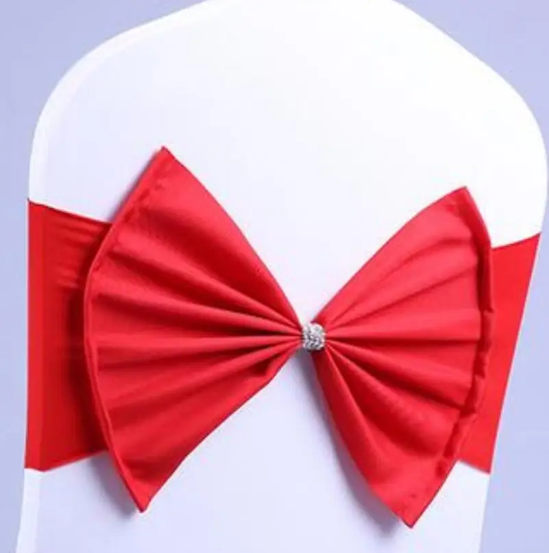 Эластичные чехлы из органзы для стульев повязка на пояс свадебные завязки