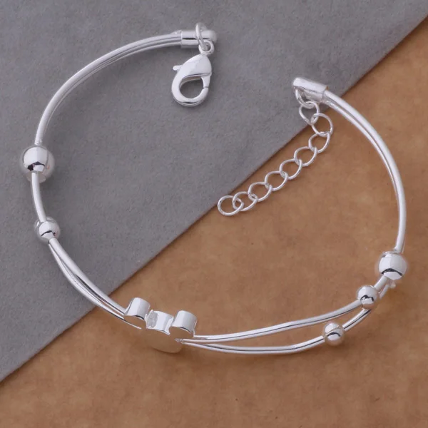 AB034 wholesale silver color bracelet fashion jewelry mikey /gfdaowka cqsalhza | Украшения и аксессуары