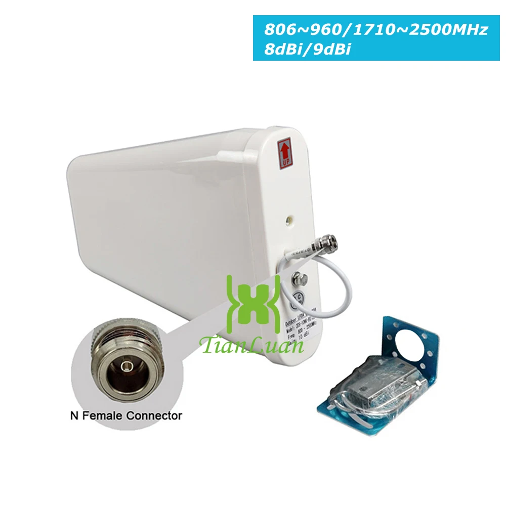 

TianLuan Cellular Signal Booster GSM 900 DCS 1800 LTE FDD 2600 MHz 2G 4G Mobile Phone Signal Repeater Amplifier B8 B3 B7