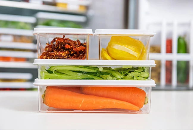 MAIKAMI пластиковые герметичные банки, кухонная коробка для хранения, прозрачная пищевая канистра, сохраняющая свежесть, прозрачный контейнер