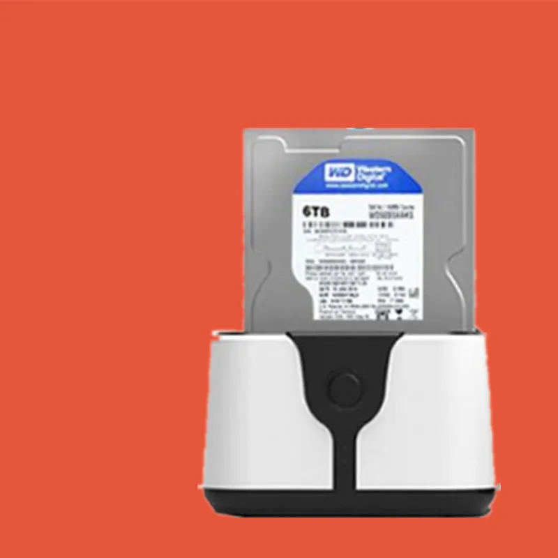 Корпуса для хранения Жесткий док Пластик 1 отсек hdd 2 5 3 usb 0 SD TF карта SATA до 6 ТБ в WiFi