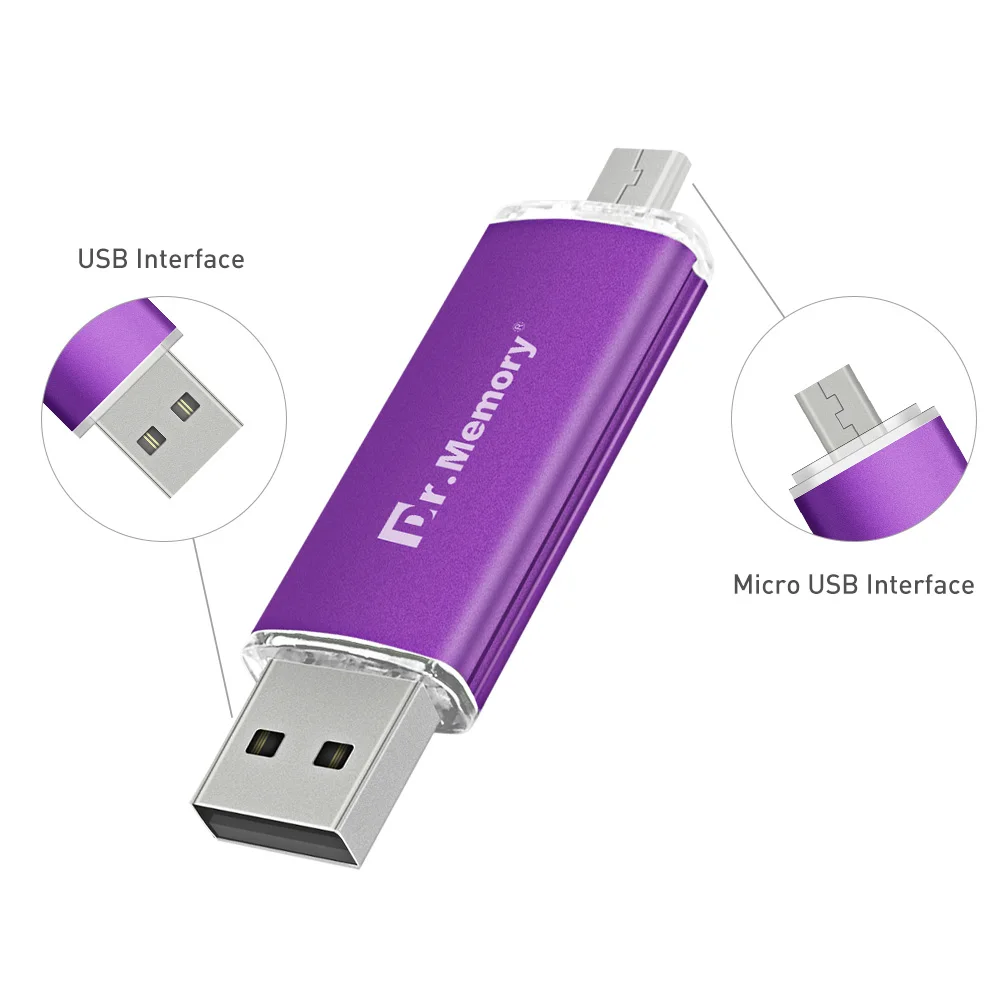 Высокоскоростной 64 Гб OTG usb флеш накопитель 32 ГБ 2 0 карта памяти 16 android