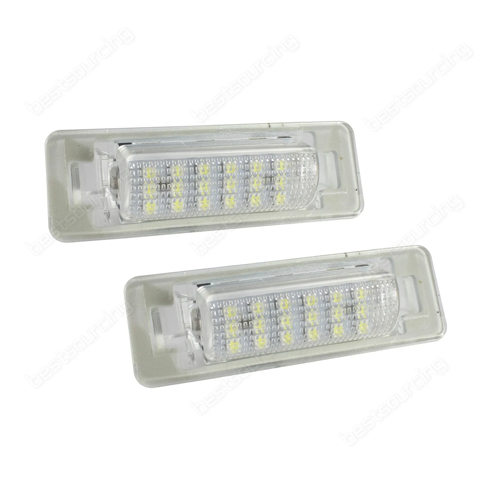 2X 18 SMD СВЕТОДИОДНЫЙ номерной знак ANGRONG Canbus для Mercedes W202 C180 C200D C220 C220D | Автомобили и