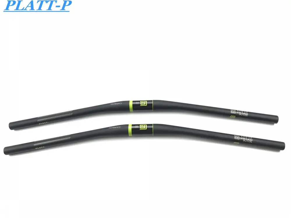 UD Matte pro mtb bicicleta Плайя дель manillar горный велосипед Бар ciclismo piezas 31,8*720-540 мм 9 градусов назад 5 мм altura